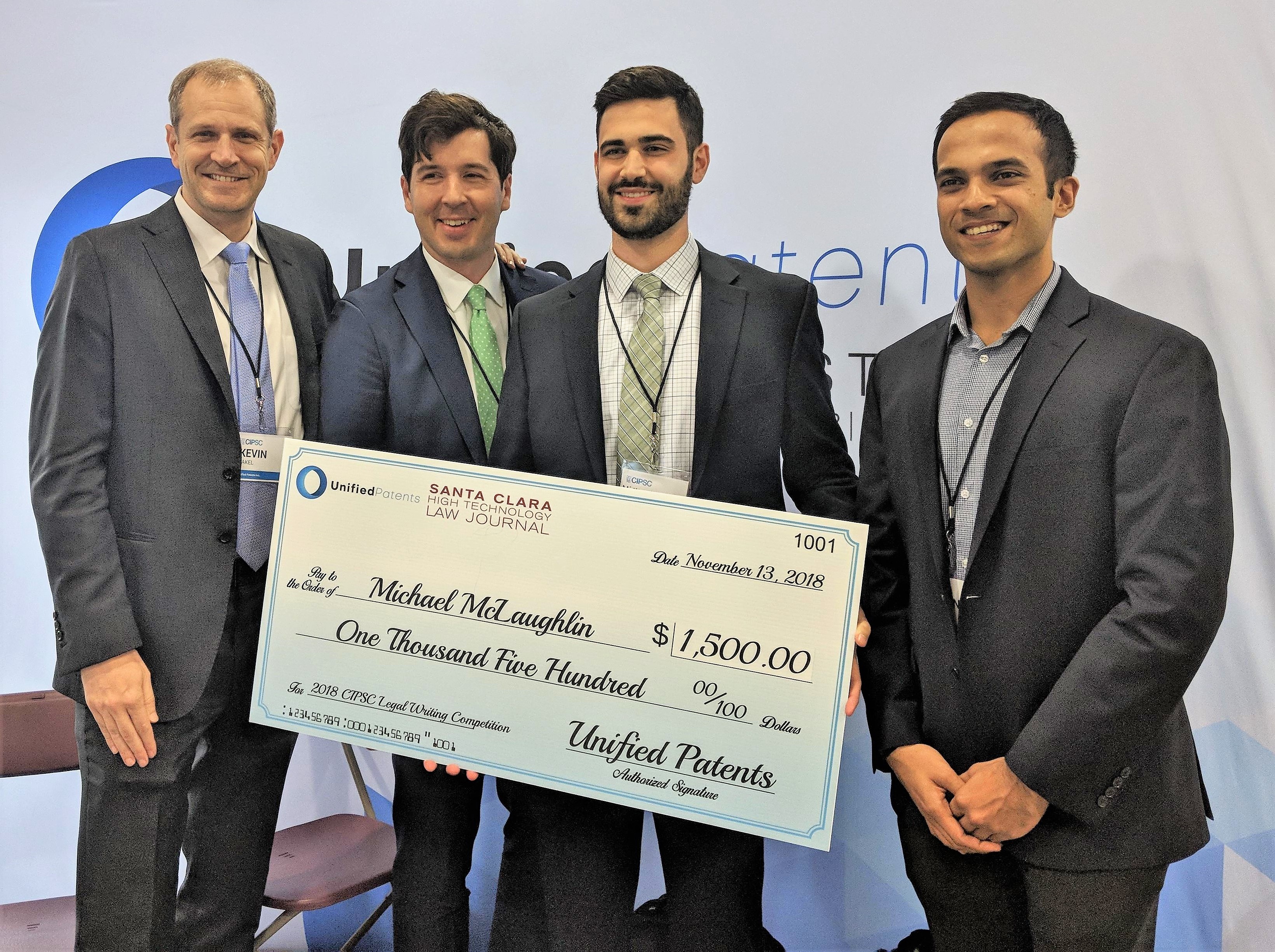 Clinic Student Michael McLaughlin wins IP Legal Writing Competition ...